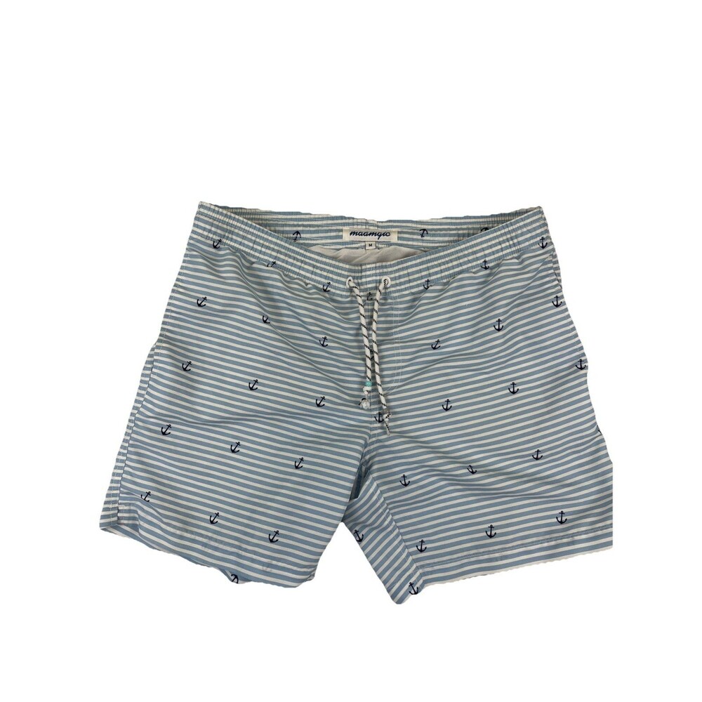 MaaMgic Mens Swim Trunks Quick Dry Swim Shorts Mesh Lining Swimwear Size Medium